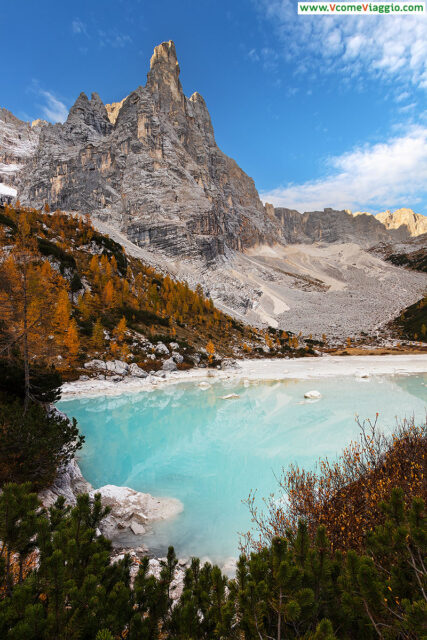 Lago di Sorapiss e "Dito di Dio"
