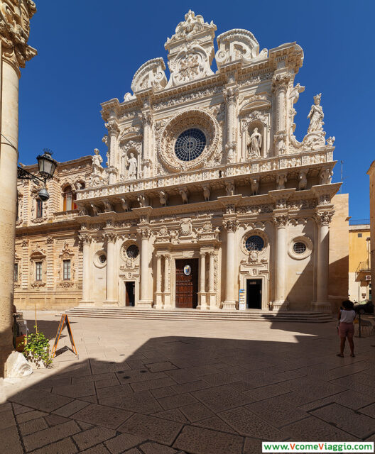 La splendida Basilica di Santa Croce, una delle cose più belle da vedere a Lecce