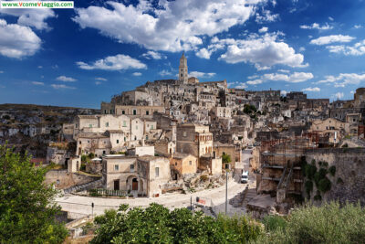 Belvedere di Matera dalla chiesa di sant'agostino