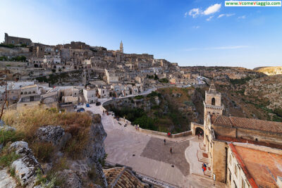 Belvedere di Matera dal Monterrone