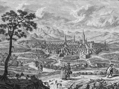 antica illustrazione di Sibiu