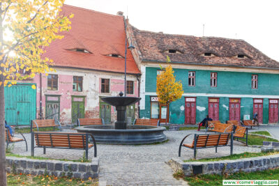 Le famose case con gli occhi di Sibiu